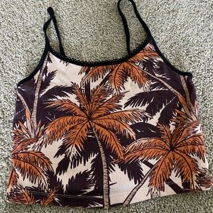 TOPSHOP size 6 crop top.